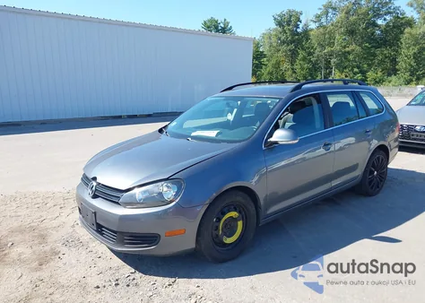 2014 Volkswagen Jetta Sportwagen 2.0L Tdi из США, поврежденный, VIN 3VWPL7AJ7EM600392